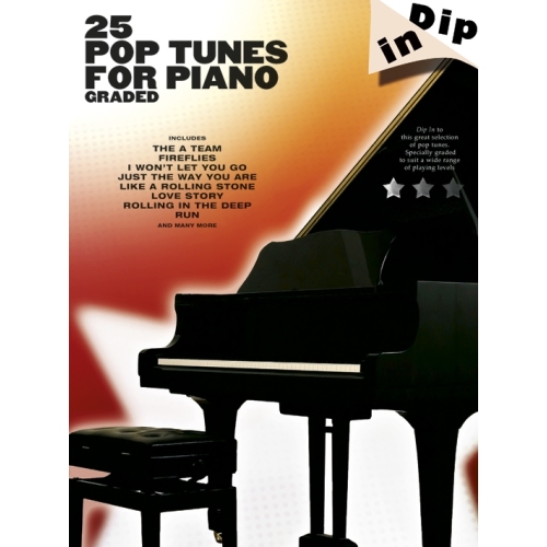 Dip In 25 Pop Tunes for Piano