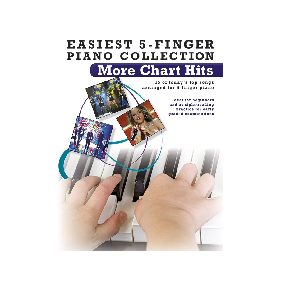 Easiest 5-Finger Piano Collection: More Chart Hits