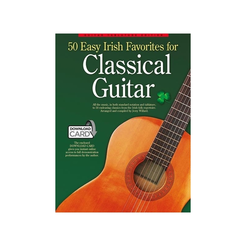 50 Easy Irish Favourites For Classical Guitar