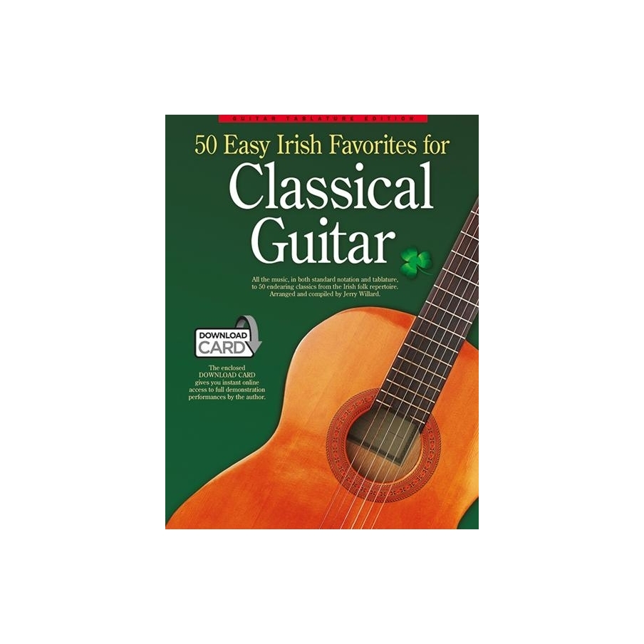 50 Easy Irish Favourites For Classical Guitar