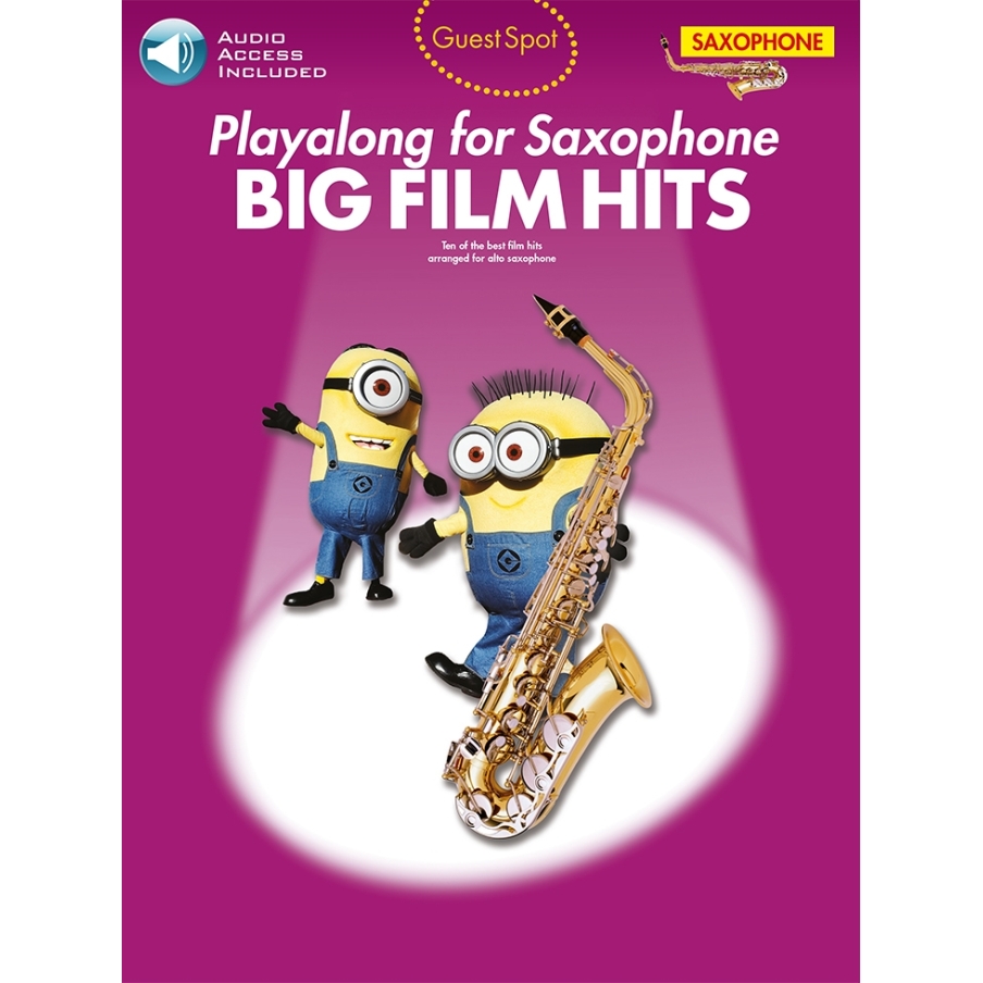 Guest Spot: Big Film Hits Playalong For Alto Sax