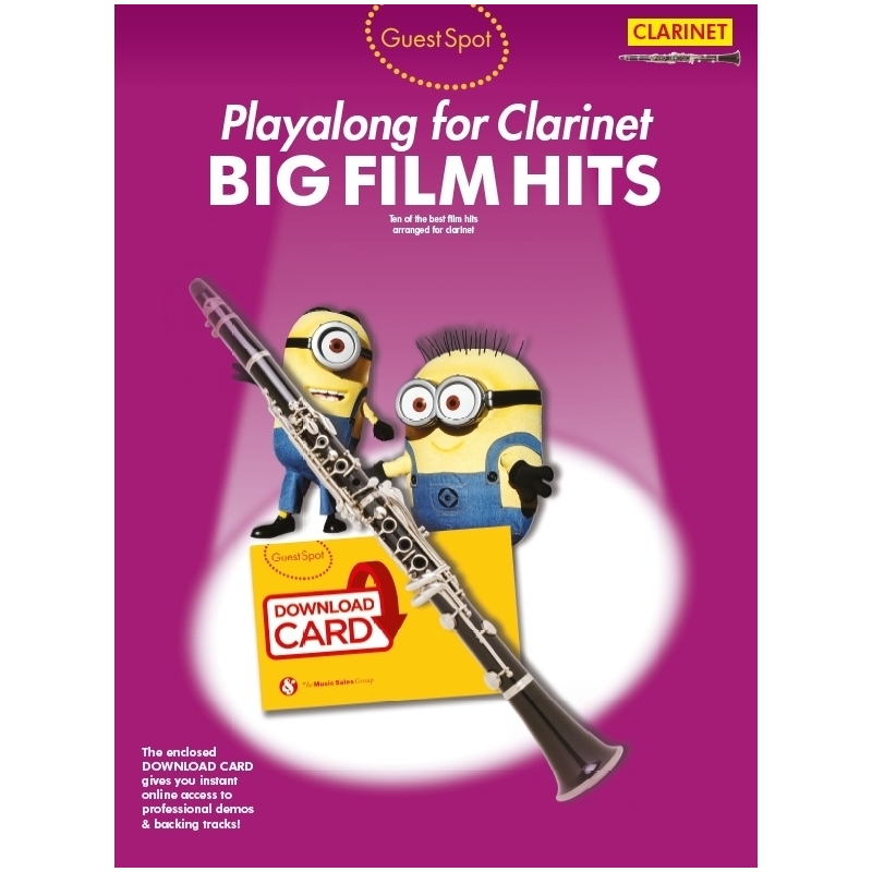 Guest Spot: Big Film Hits Playalong For Clarinet