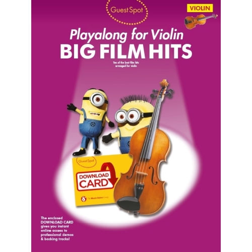 Guest Spot: Big Film Hits Playalong For Violin