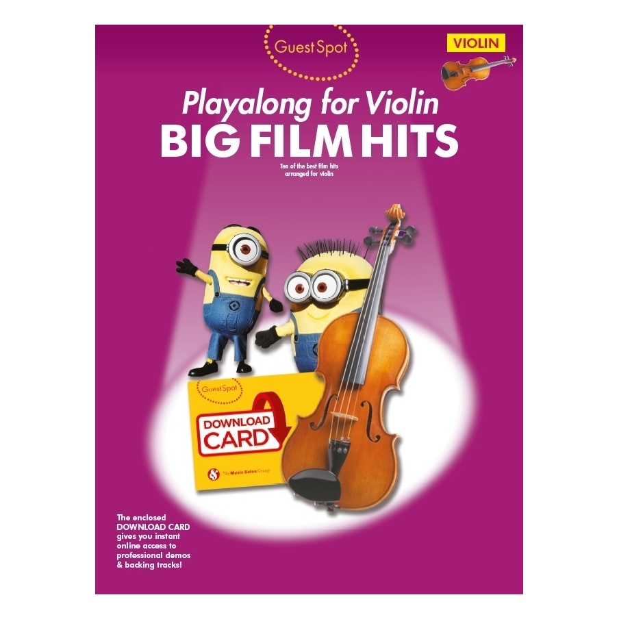 Guest Spot: Big Film Hits Playalong For Violin