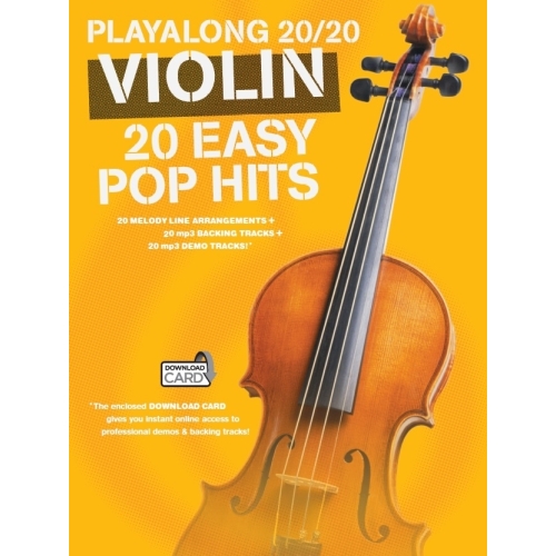 Playalong 20/20 Violin: 20 Easy Pop Hits