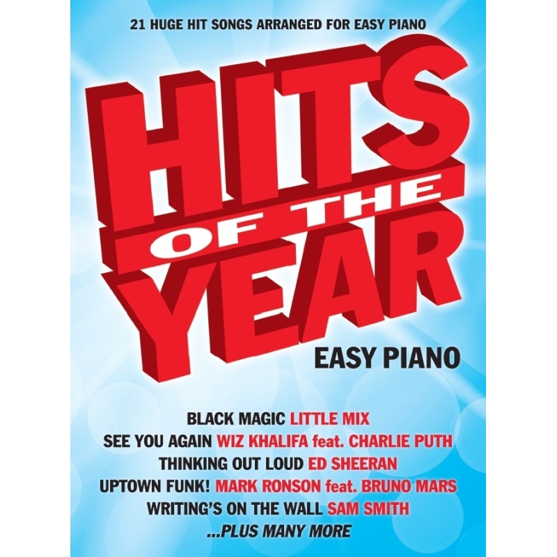 Hits Of The Year 2015 (Easy Piano)