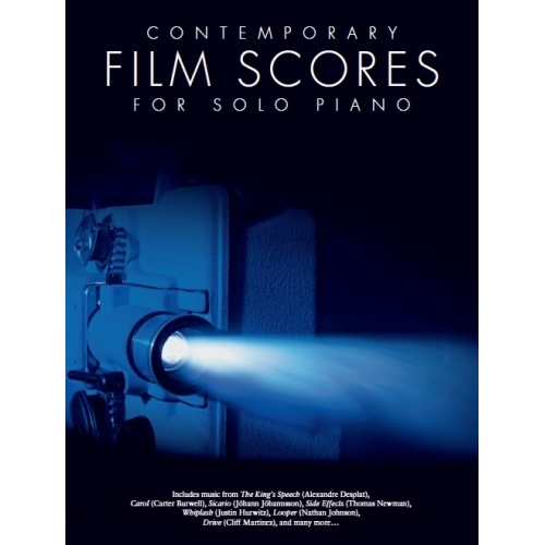 Contemporary Film Scores For Solo Piano