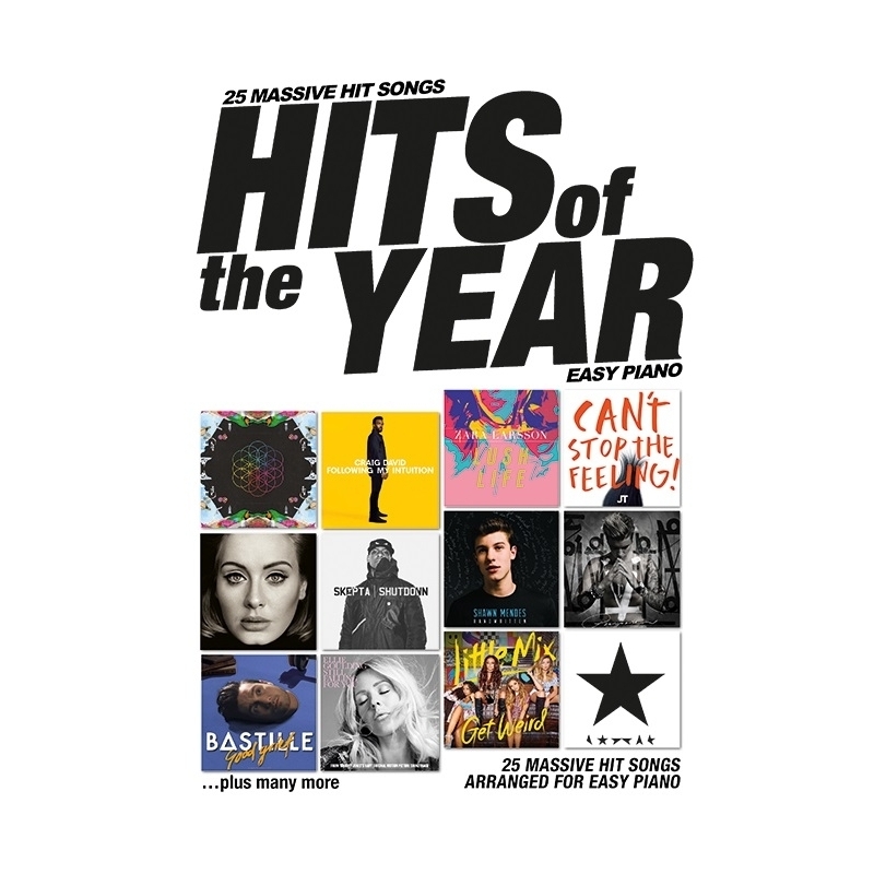 Hits Of The Year 2016: Easy Piano