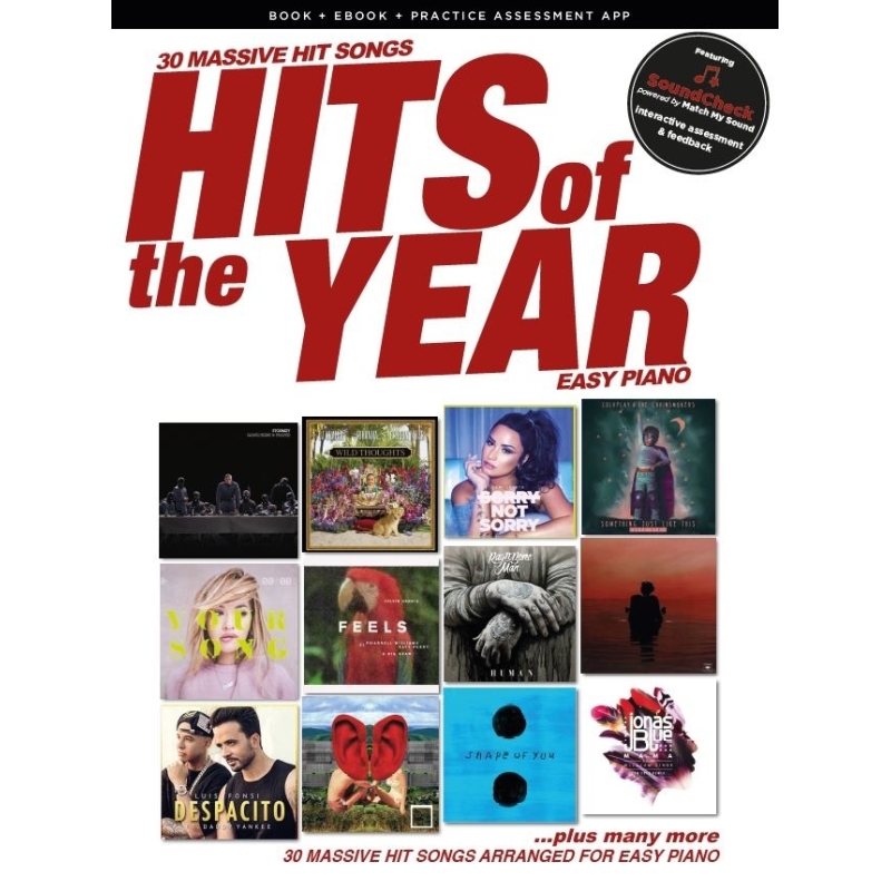 Hits Of The Year 2017: Easy Piano