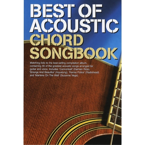 Best Of Acoustic: Guitar...
