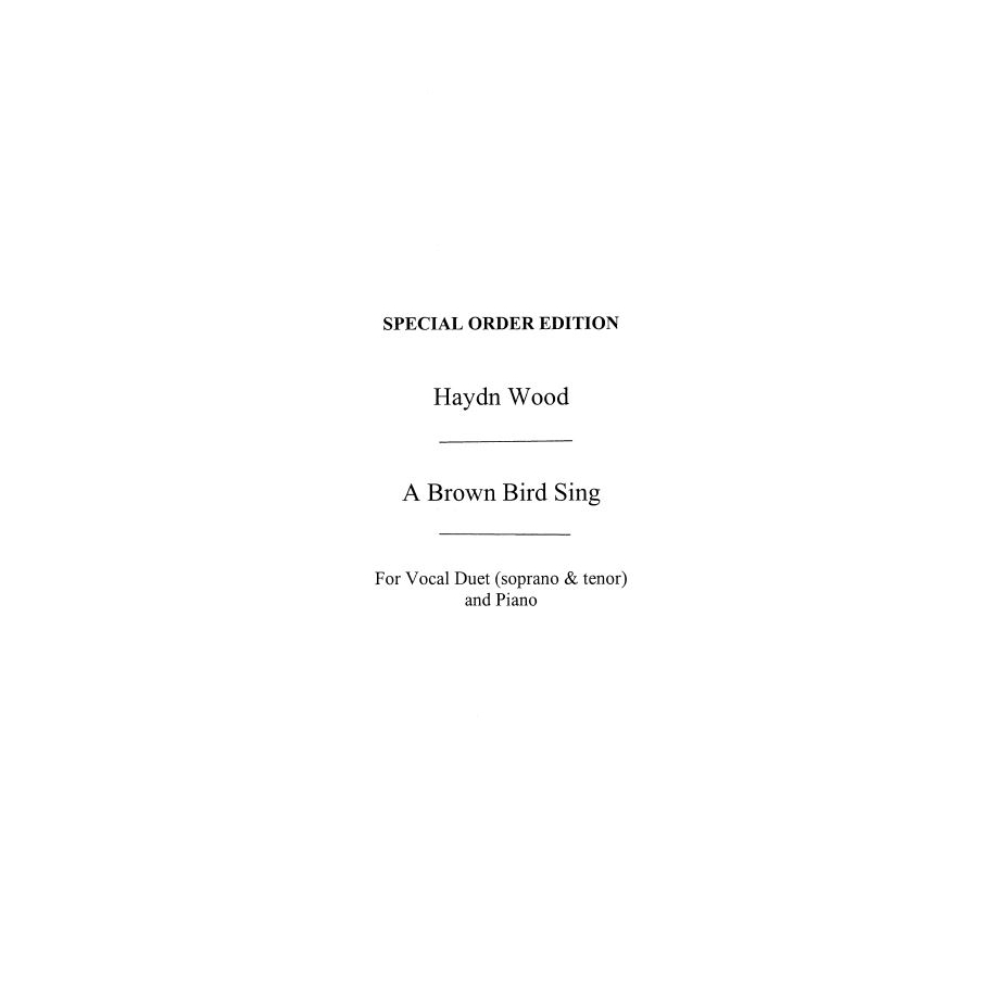 Wood, Haydn - A Brown Bird Singing