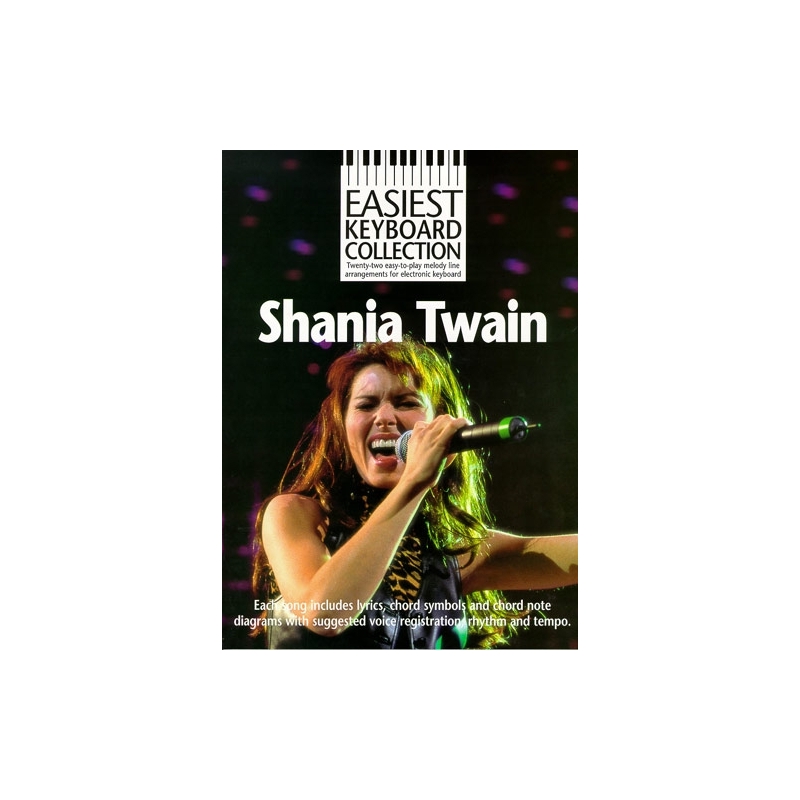 Easiest Keyboard Collection: Shania Twain