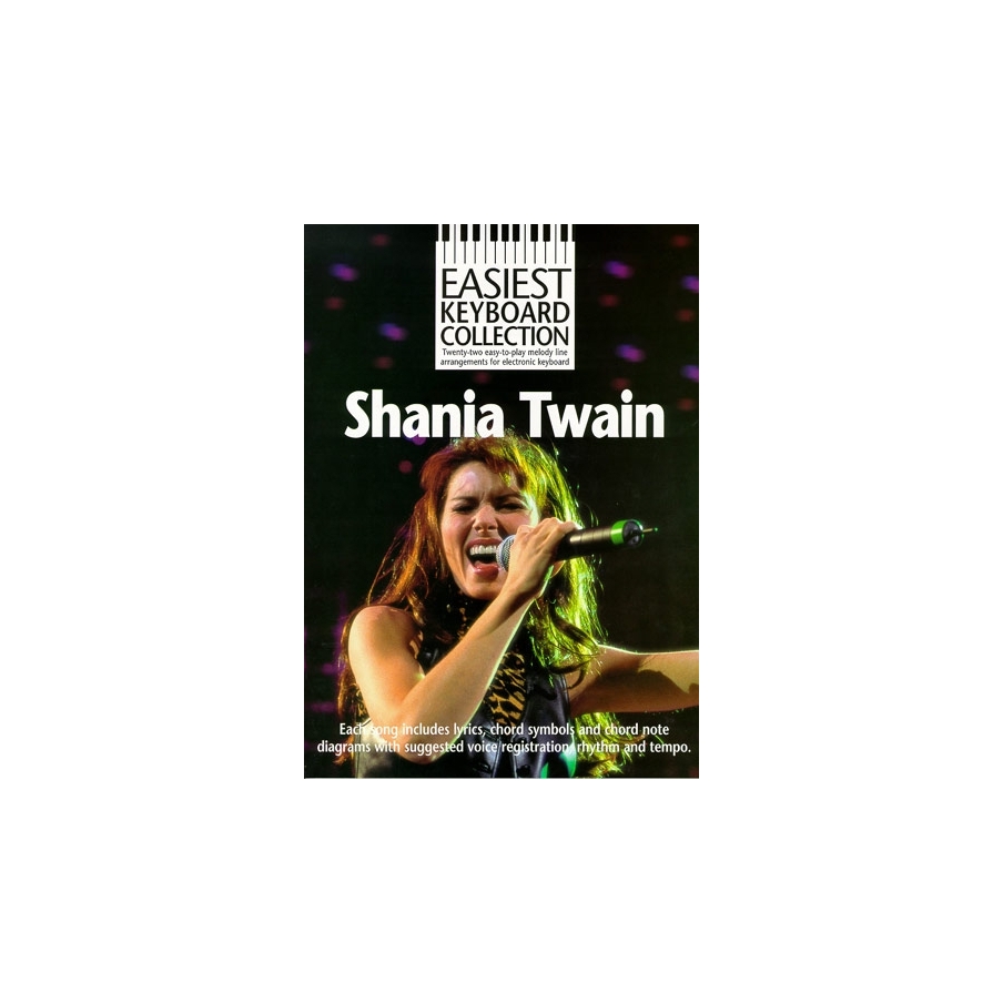Easiest Keyboard Collection: Shania Twain