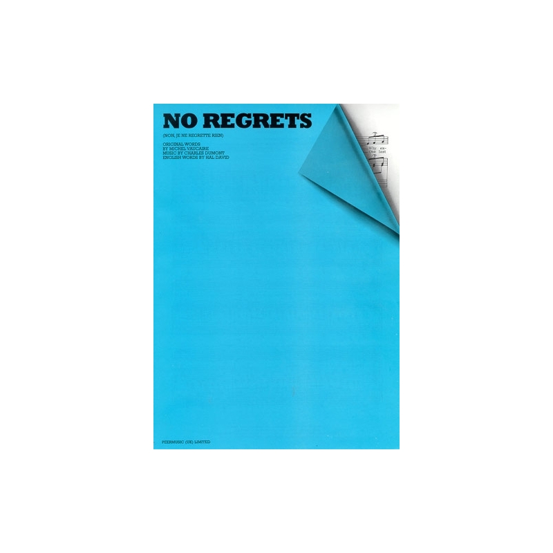 Dumont, Charles - No Regrets (Non, Je Ne Regrette Rien)
