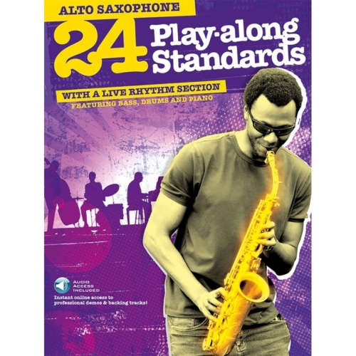24 Playalong Standards Alto...