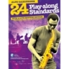 24 Playalong Standards Alto Saxophone