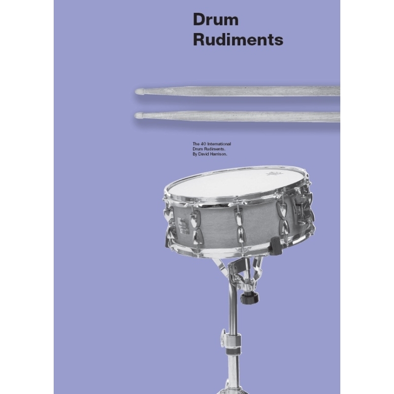 Drum Rudiments Chart