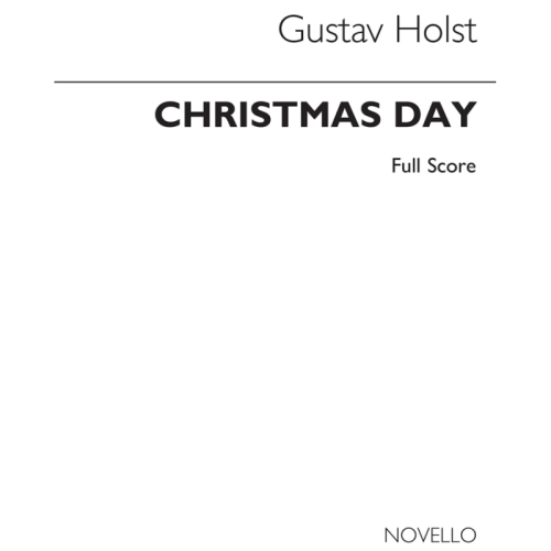 Holst Christmas Day - Score...