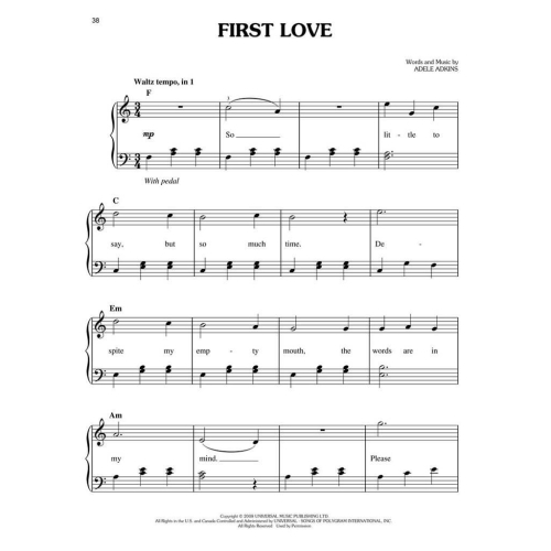 Adele: 19 (Easy Piano)