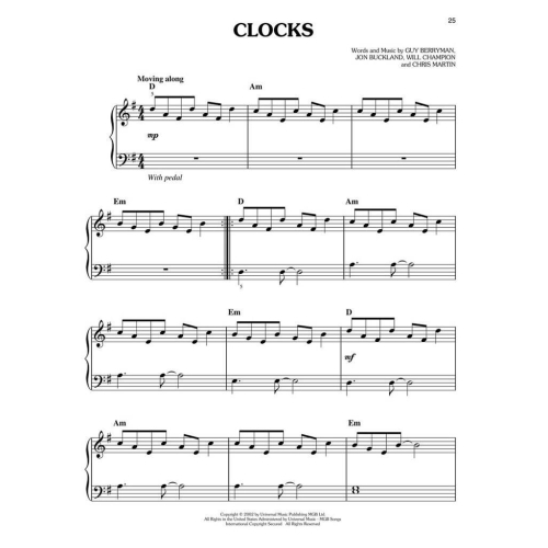 A Rush Of Blood To The Head (Easy Piano)