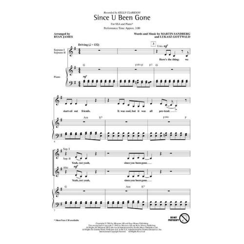 Gottwald & Sandberg - Since U been gone