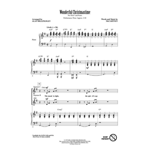 Wonderful Christmastime
