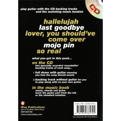 Play Along Guitar Audio CD: Jeff Buckley