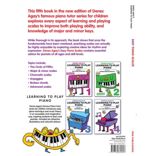 Denes Agay's Learning To Play Piano - Scale Book