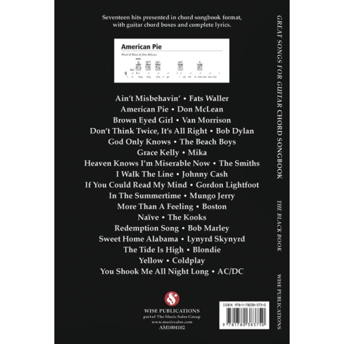 Great Songs For Guitar Chord Son