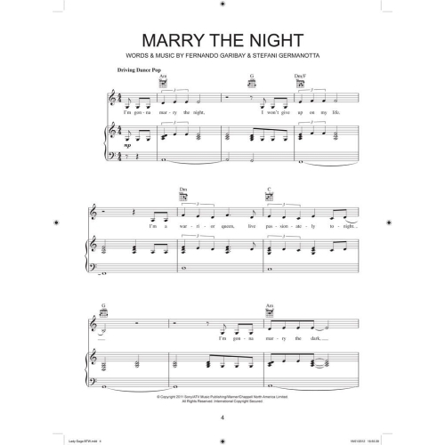 Gaga, Lady - Born This Way