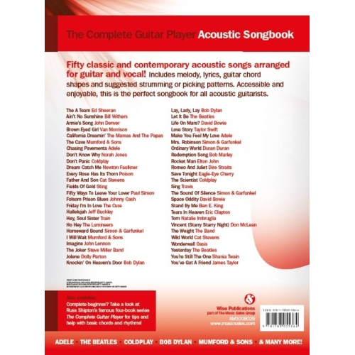 The Complete Guitar Player: Acoustic Songbook