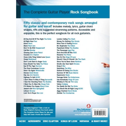 The Complete Guitar Player: Rock Songbook