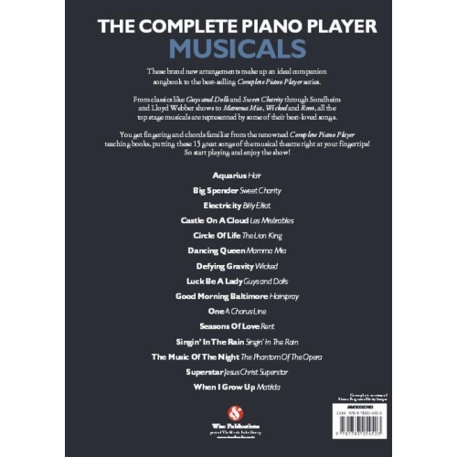 The Complete Piano Player: Musicals