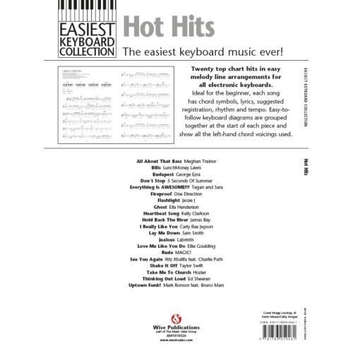Easiest Keyboard Collection: Hot Hits