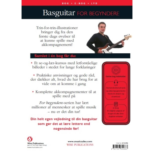 Basguitar For Begyndere (Bog/E-Bog/Lyd)