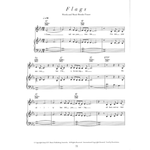 Fraser, Brooke - Flags