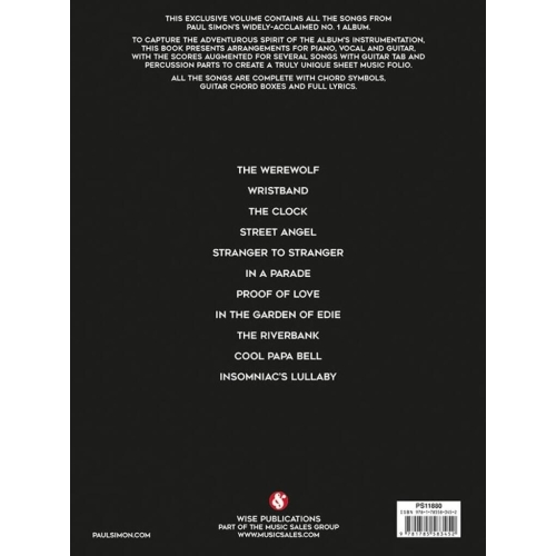 Simon, Paul - Stranger To Stranger