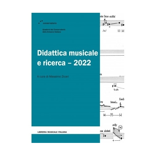 Didattica musicale e ricerca - 2022