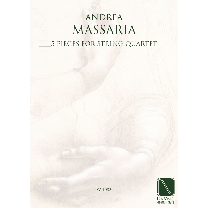 Massaria, Andrea - 5 Pieces for String Quartet (With Parts)