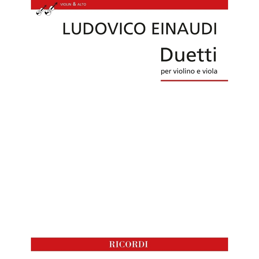 Einaudi, Ludovico - Duetti per violino e viola