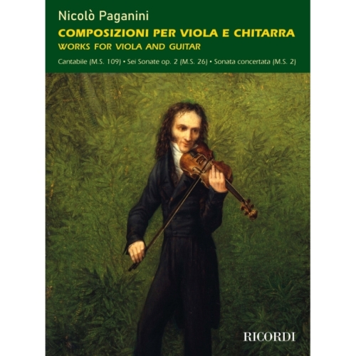Paganini, Nicolò - Works for Viola and Guitar or Lute