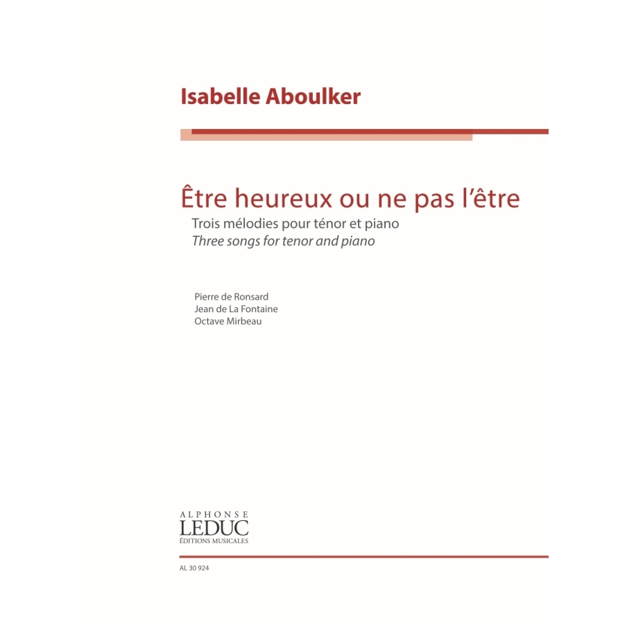 Aboulker, Isabelle - Être heureux ou ne pas l'être