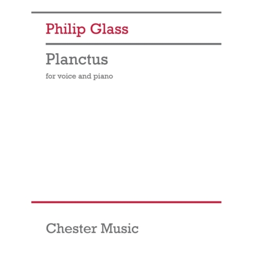 Glass, Philip - Planctus