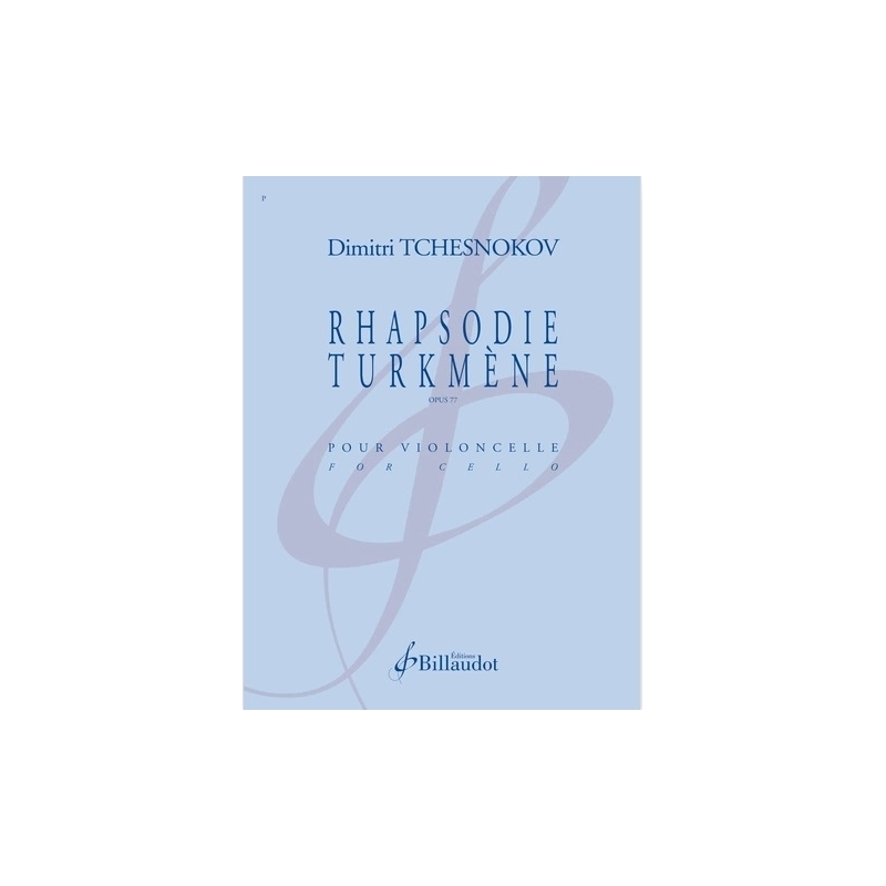 Tchesnokov, Dimitri - Rhapsodie Turkmène Op. 77