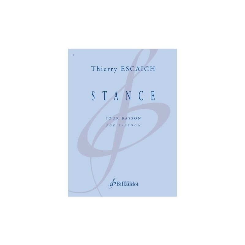 Escaich, Thierry - Stance