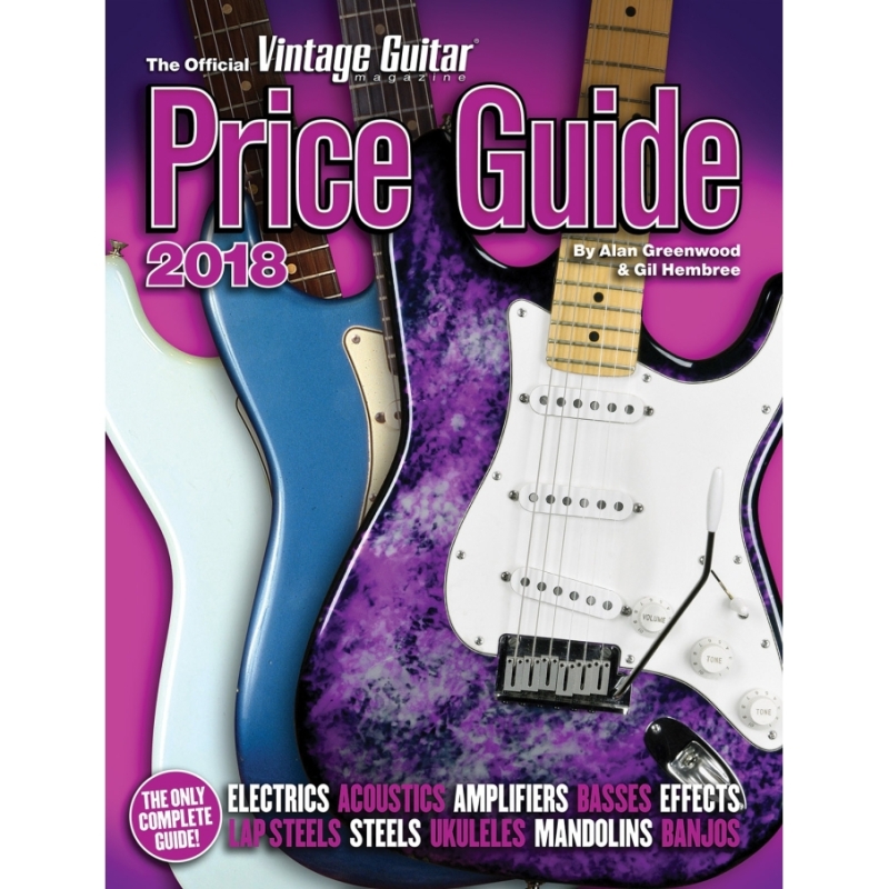 Official Vintage Guitar Magazine Price Guide 2018