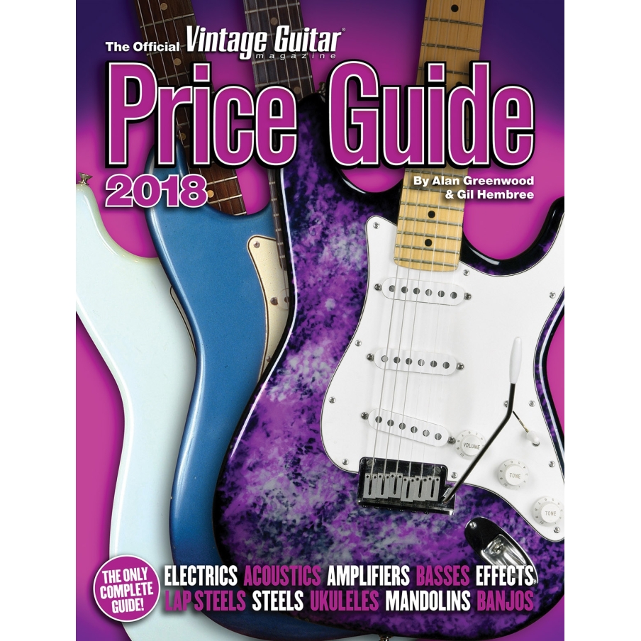 Official Vintage Guitar Magazine Price Guide 2018