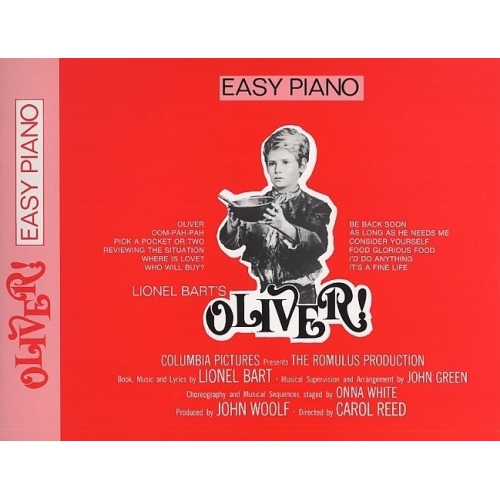 Bart, Lionel - Oliver! (Easy Piano)