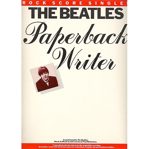 Paperback Writer Rock Score