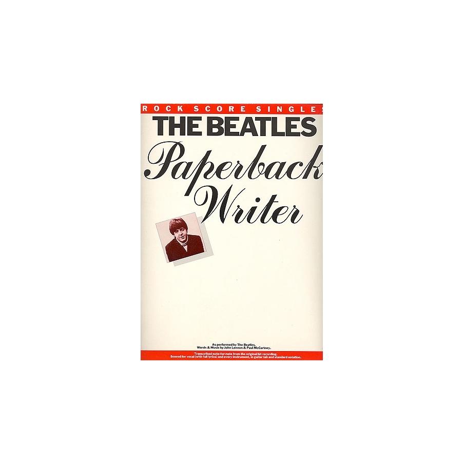 Paperback Writer Rock Score